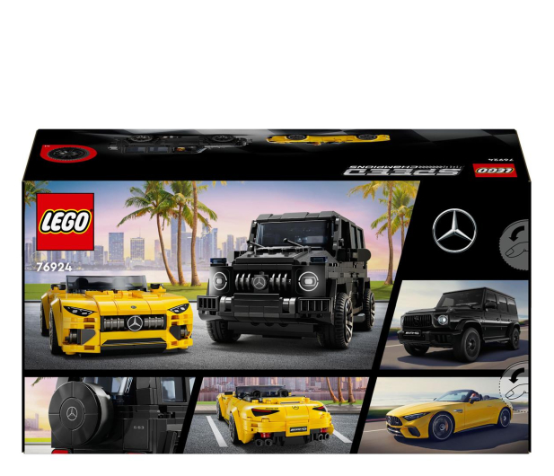 LEGO SPEED CHAMPIONS 76924 Mercedes-AMG G 63 i Mercedes-AMG SL 63 - 1248457 - zdjęcie 7